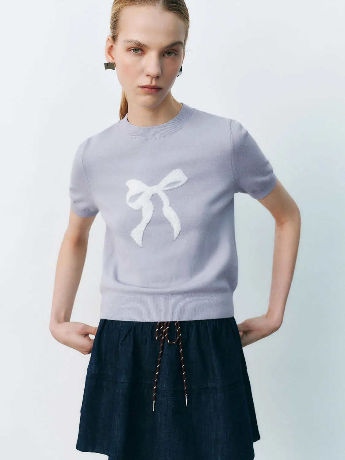 Knitted Short Sleeve T-Shirts sold by Urban Revivo