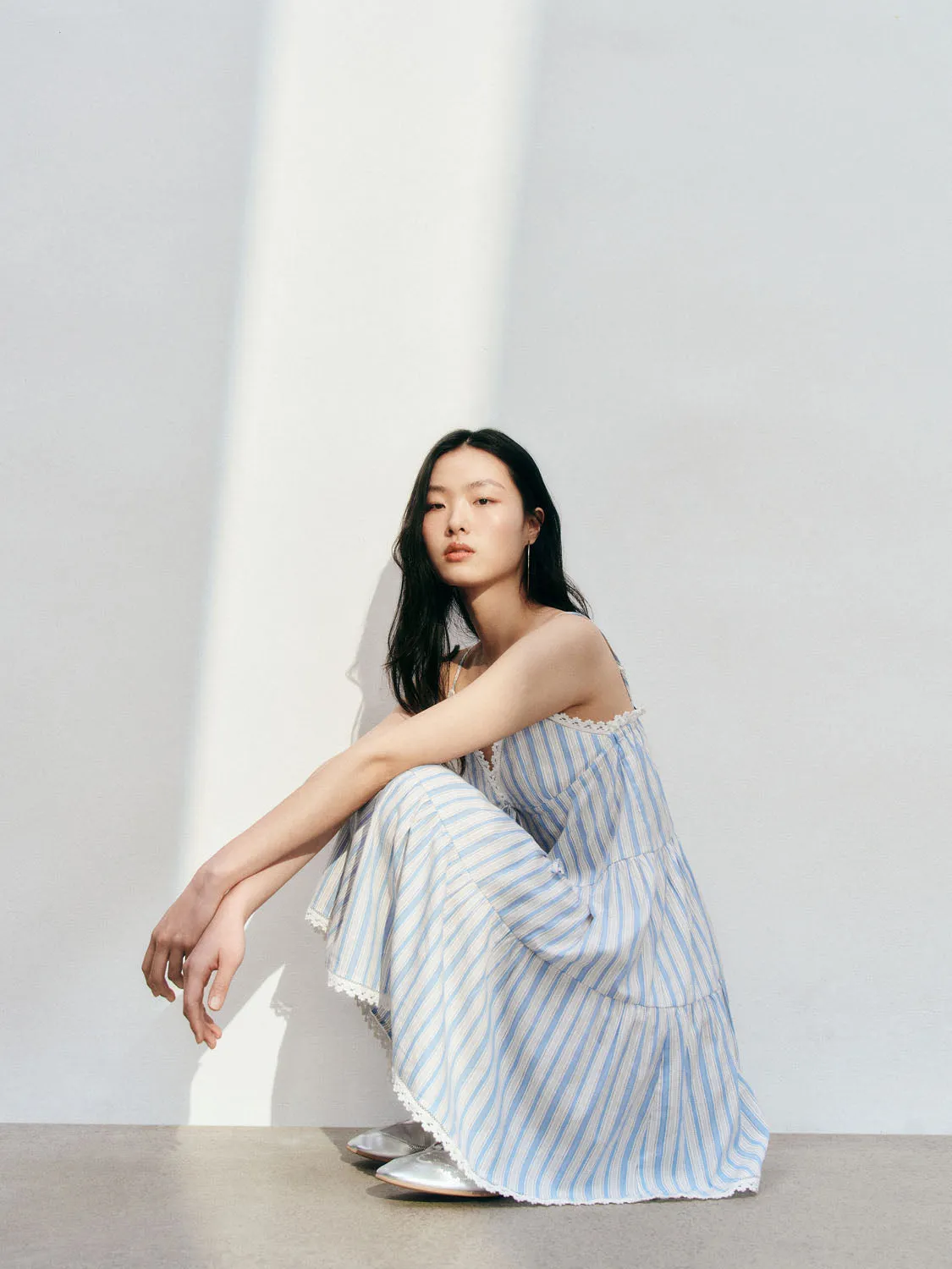 Cami Striped A-Line Dresses sold by Urban Revivo product image thumbnail 4