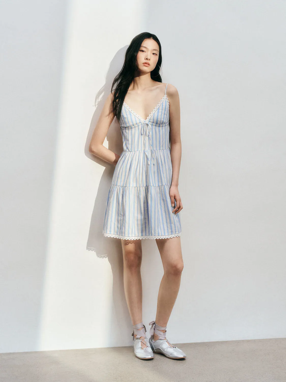 Cami Striped A-Line Dresses sold by Urban Revivo product image thumbnail 3