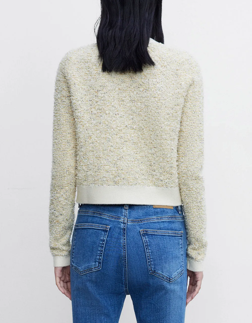 Bow Front Contrast Trim Button Up Cardigan sold by Urban Revivo product image thumbnail 5