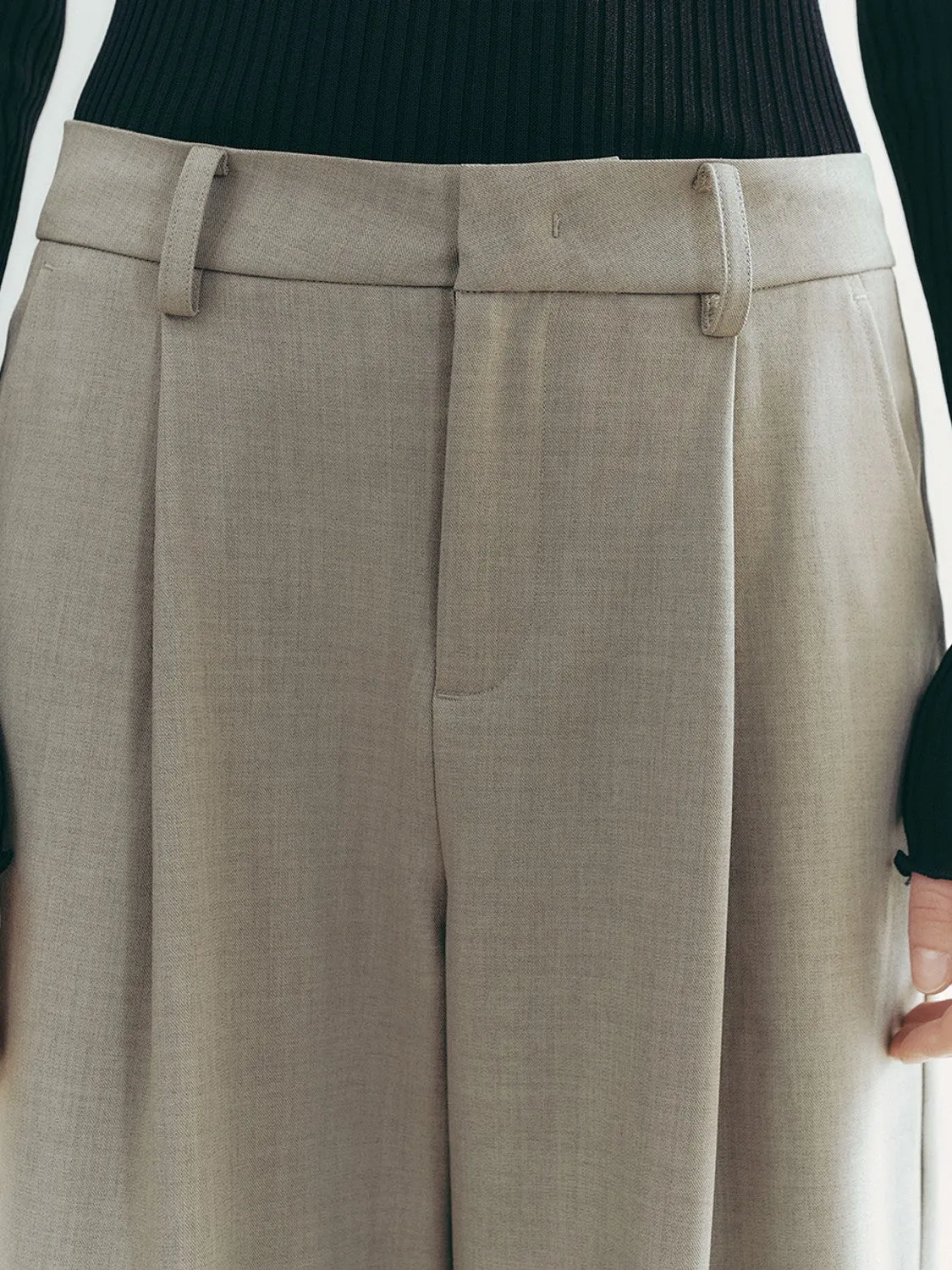 Wide-Leg Pants sold by Urban Revivo product image thumbnail 4