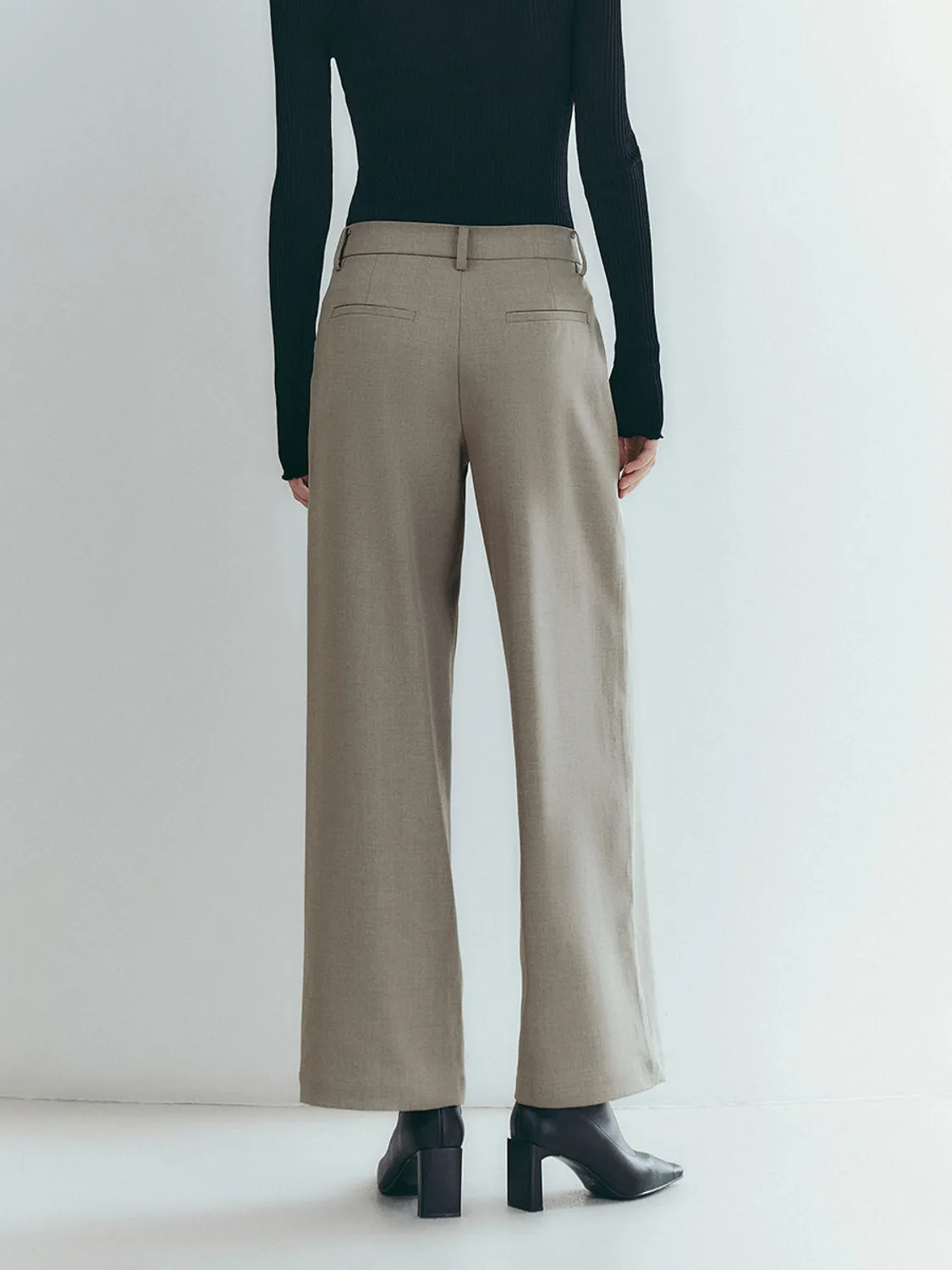 Wide-Leg Pants sold by Urban Revivo product image thumbnail 3