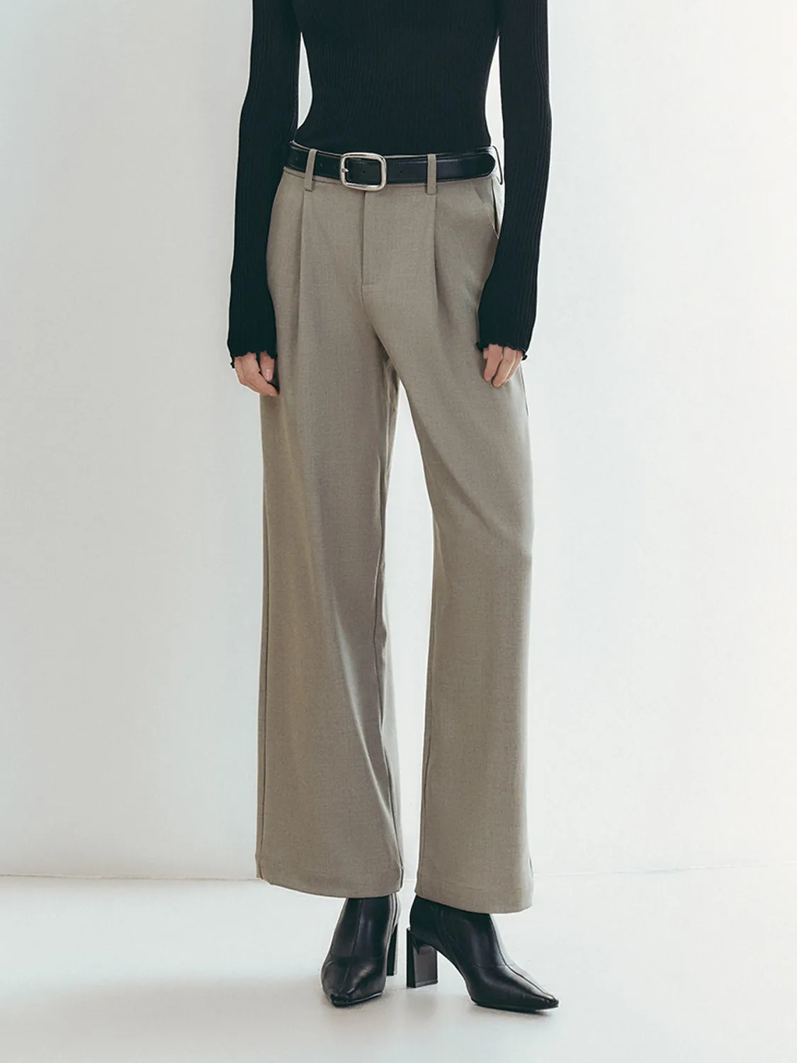 Wide-Leg Pants sold by Urban Revivo product image thumbnail 2