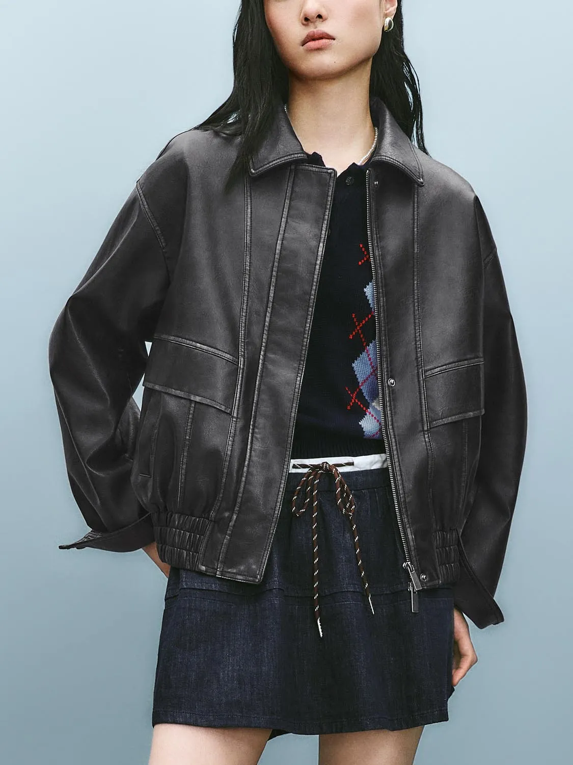 Vegan Leather Jackets sold by Urban Revivo