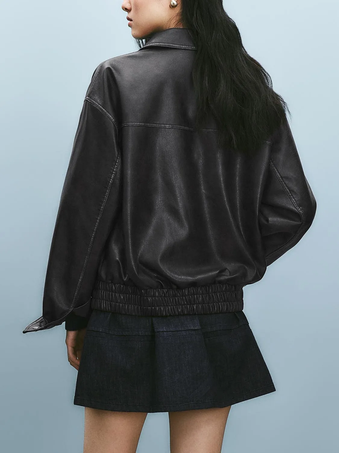 Vegan Leather Jackets sold by Urban Revivo product image thumbnail 5