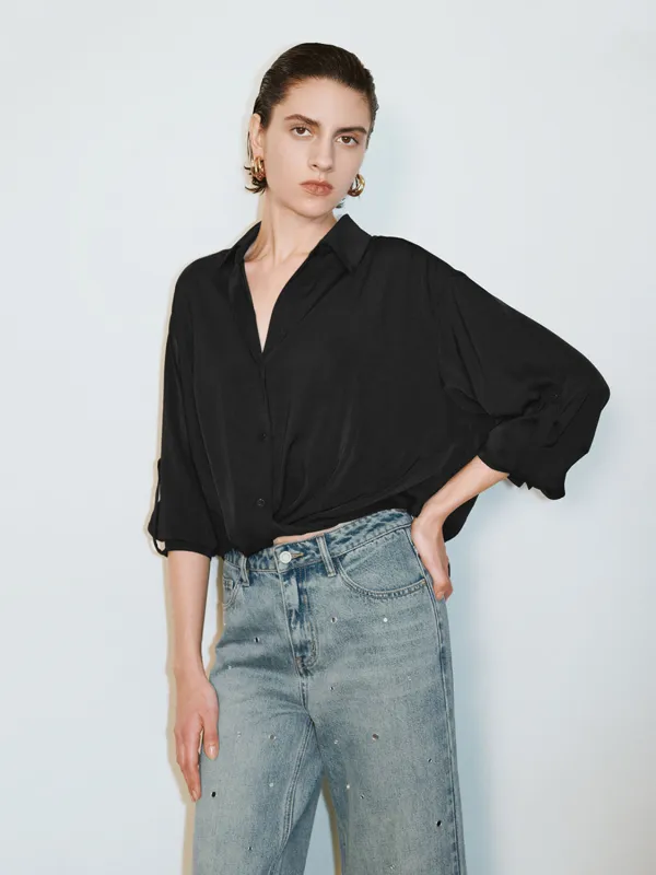Twisted Overhead Shirt sold by Urban Revivo