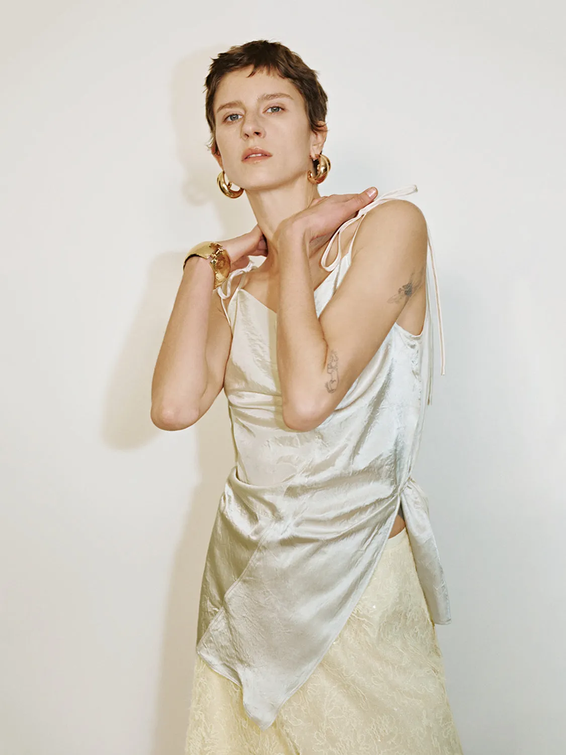 Tapered Waist Cami Tops sold by Urban Revivo product image thumbnail 3