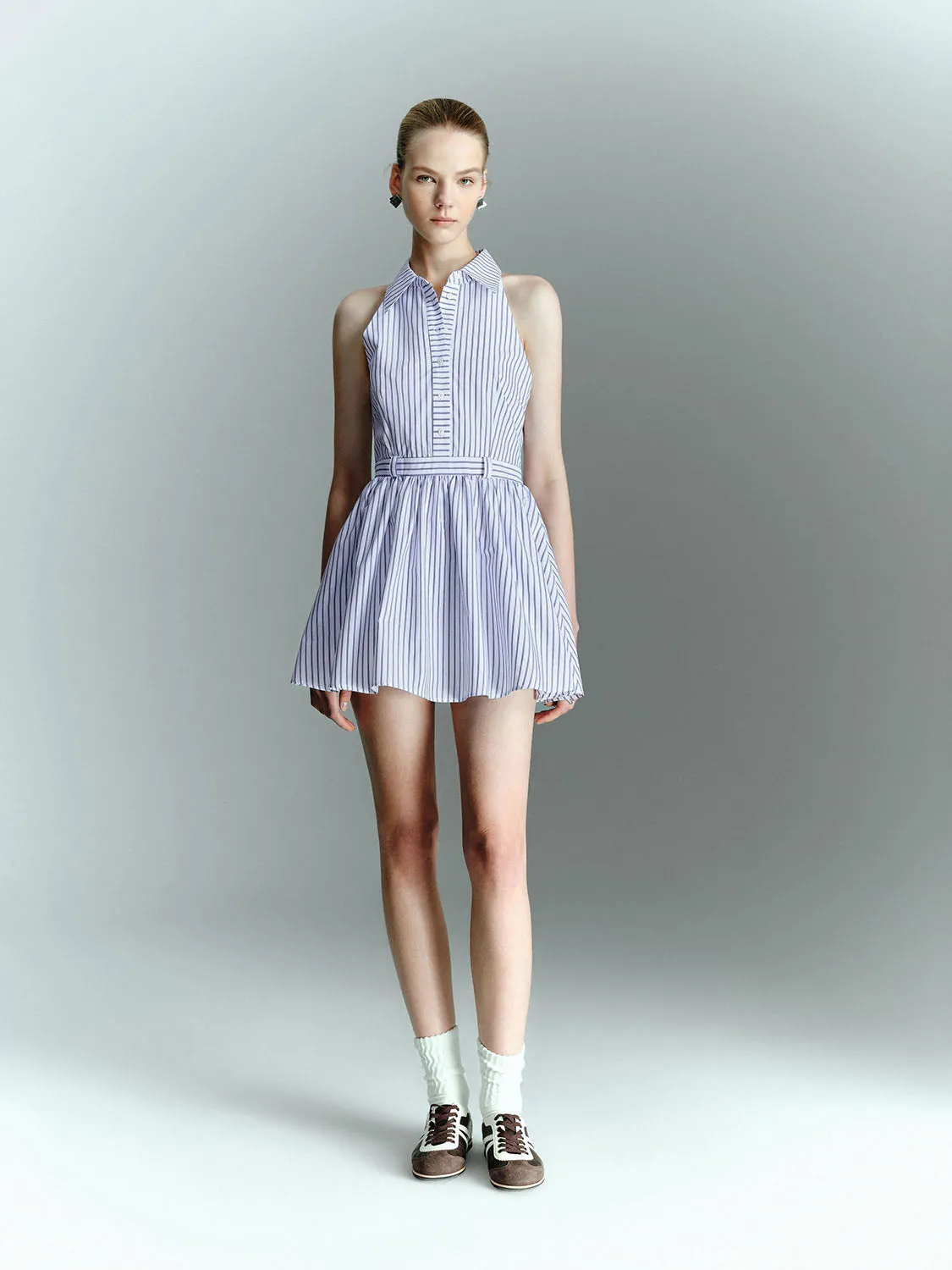 Striped Sleeveless Dresses sold by Urban Revivo product image thumbnail 4