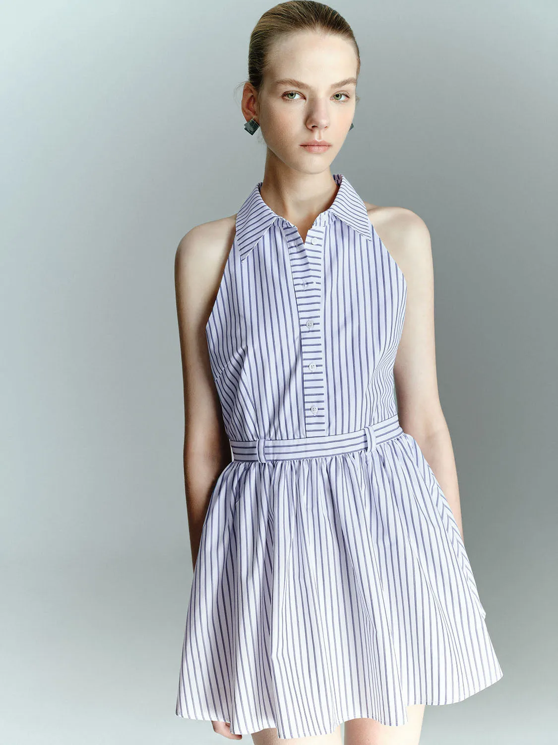 Striped Sleeveless Dresses sold by Urban Revivo product image thumbnail 2