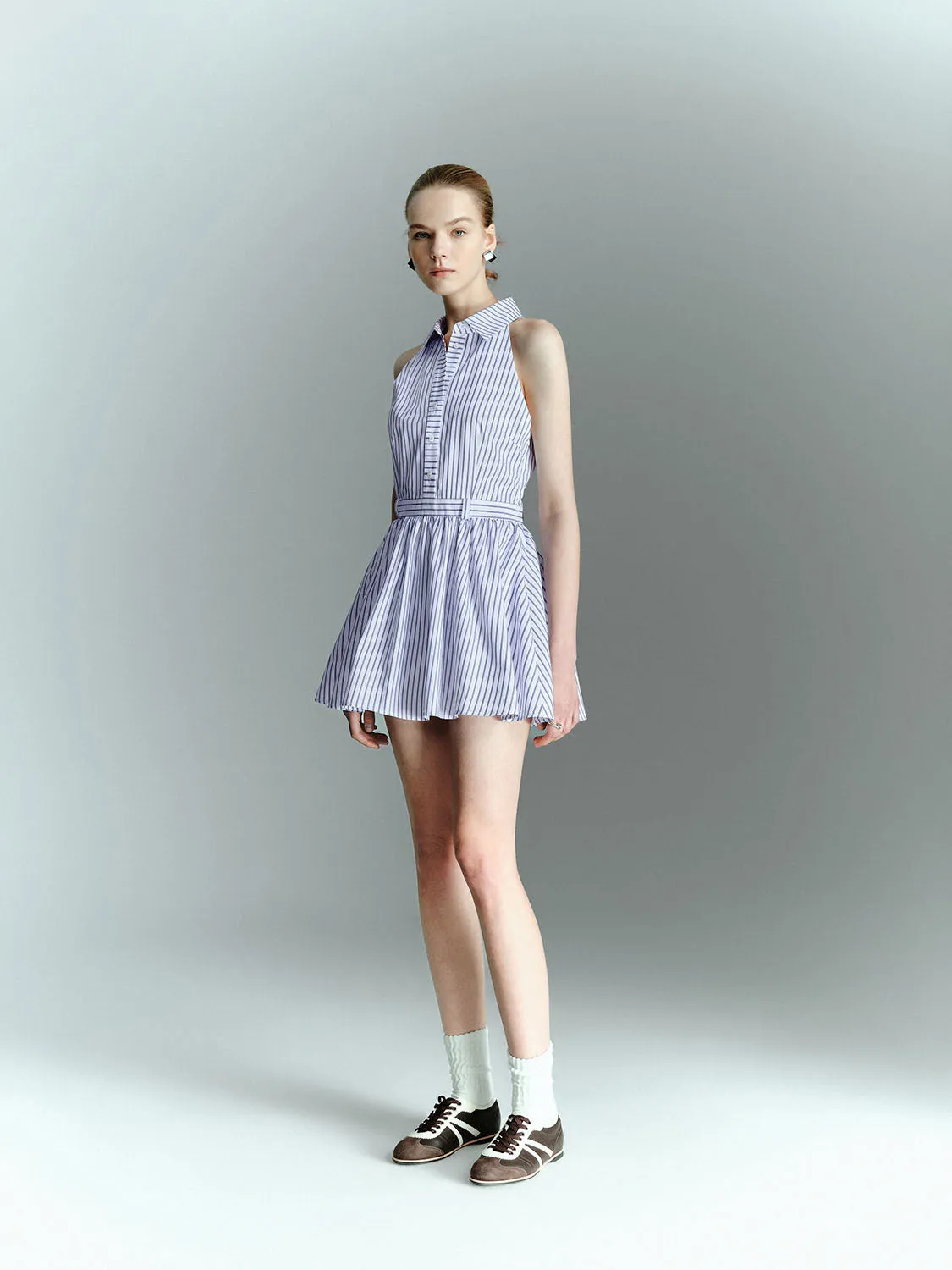 Striped Sleeveless Dresses sold by Urban Revivo product image thumbnail 5