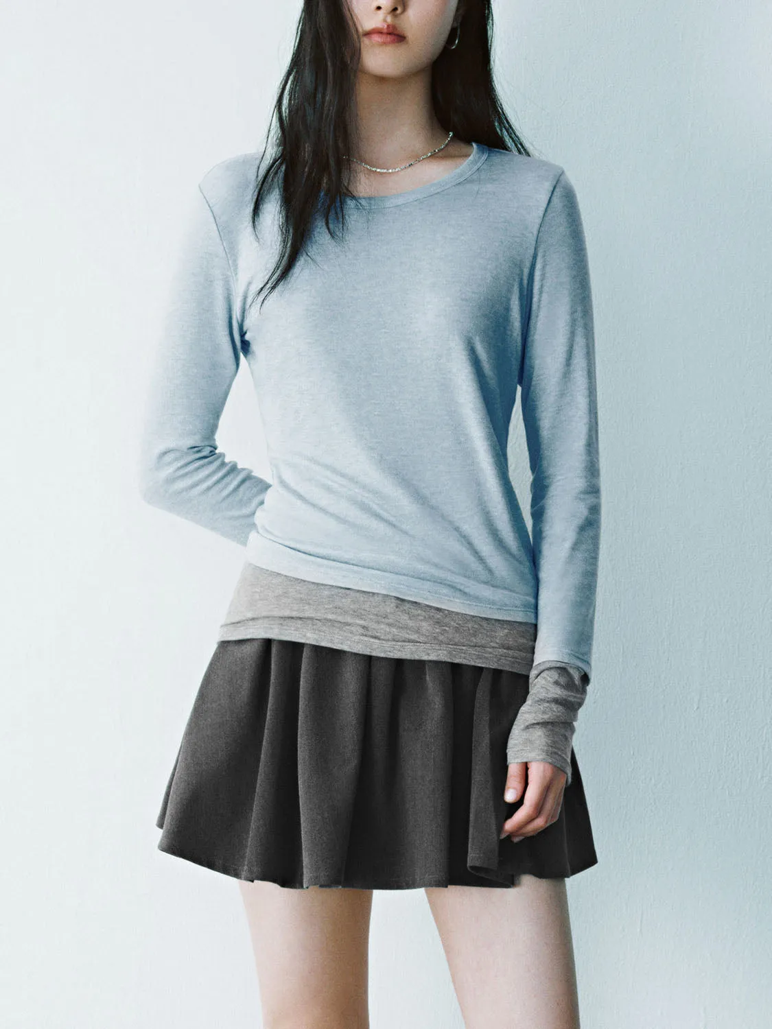 Skinny Long Sleeve T-Shirts sold by Urban Revivo