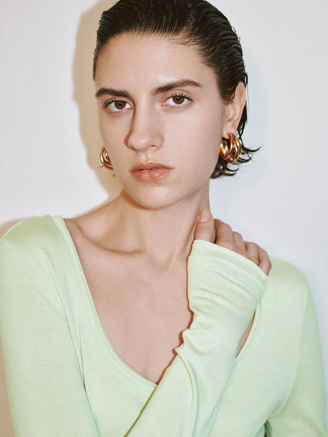 Skinny Long Sleeve T-Shirts sold by Urban Revivo product image thumbnail 3