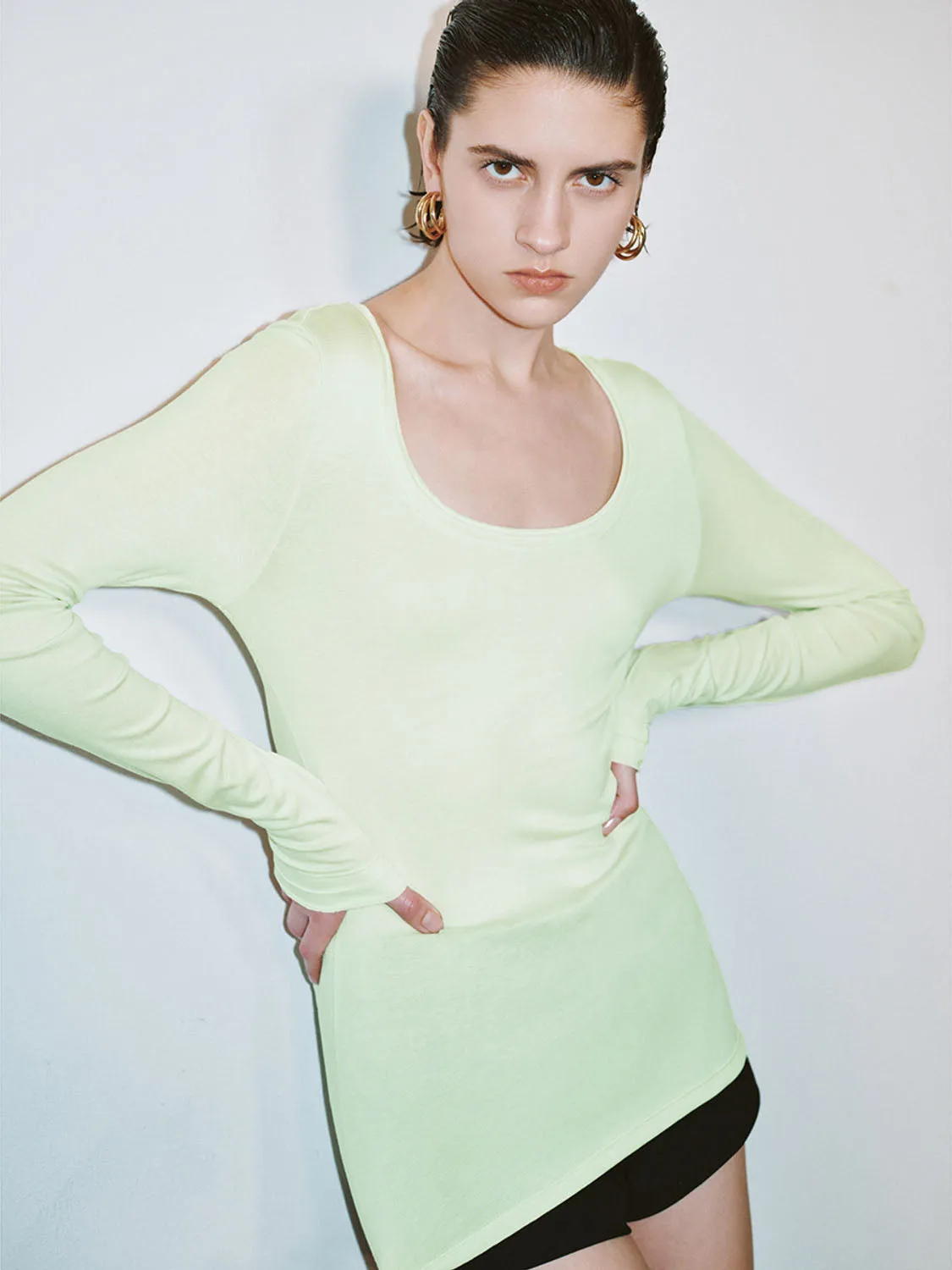 Skinny Long Sleeve T-Shirts sold by Urban Revivo