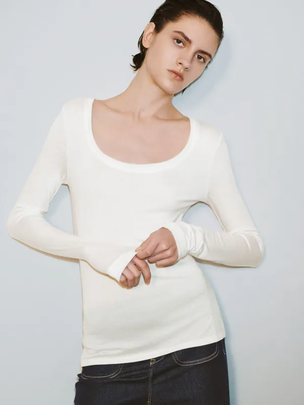 Skinny Long Sleeve T-Shirts sold by Urban Revivo