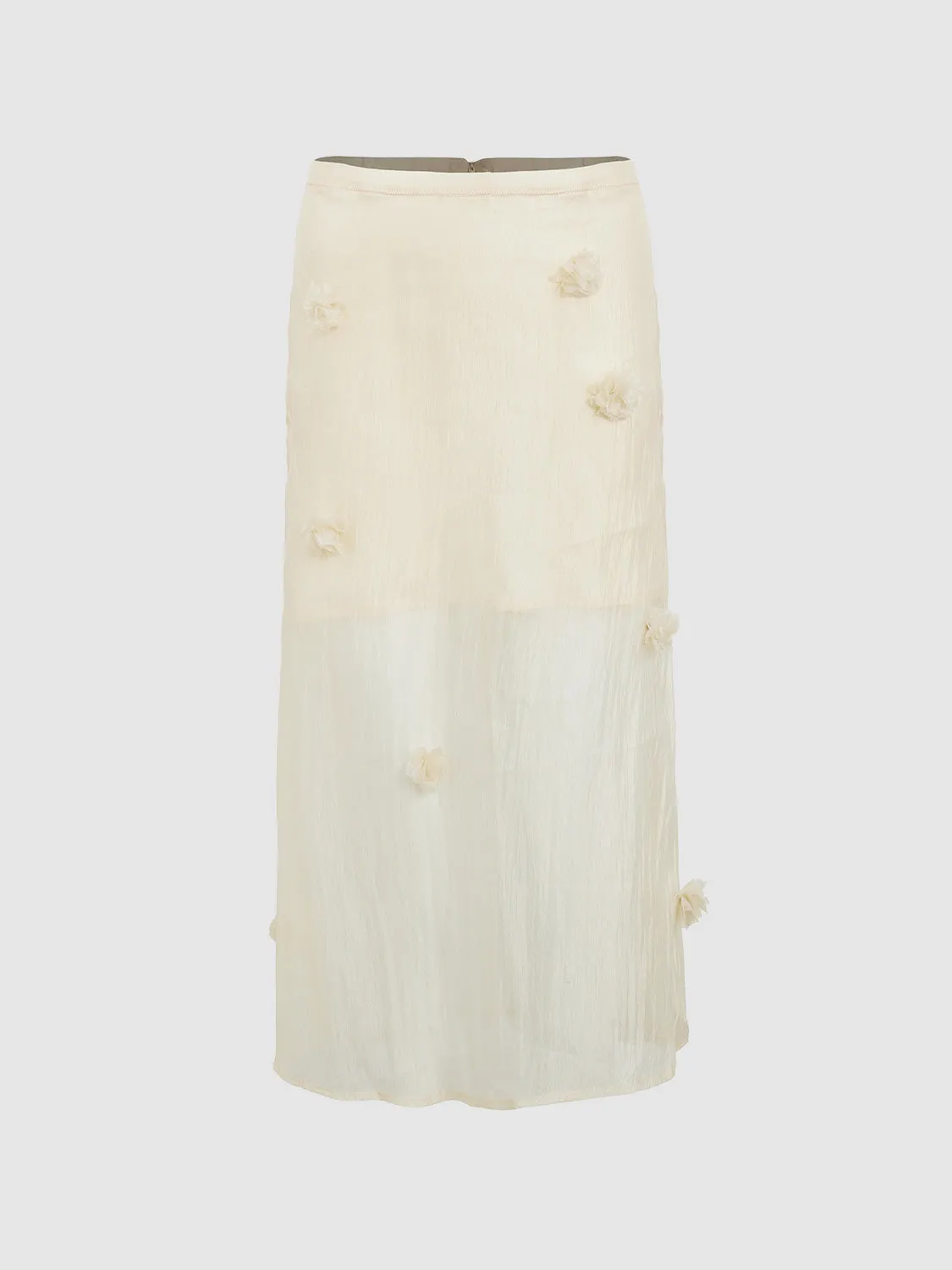 Sheer Fishtail Skirts sold by Urban Revivo product image thumbnail 3