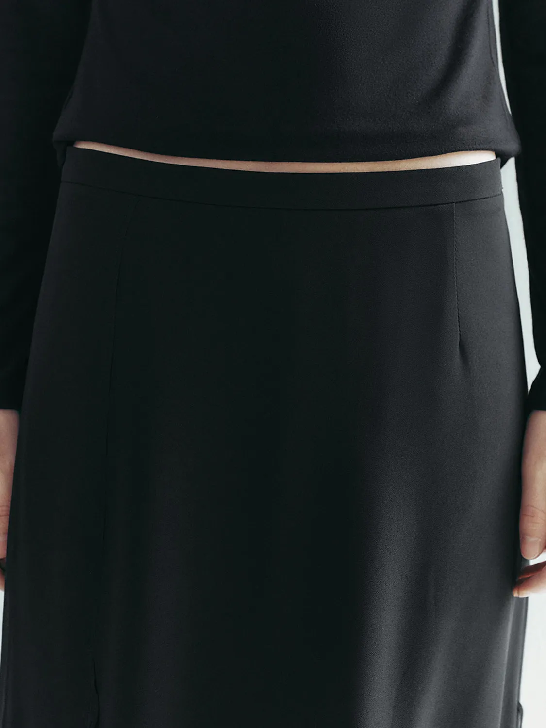 Ruffle Hem A-Line Skirts sold by Urban Revivo product image thumbnail 4