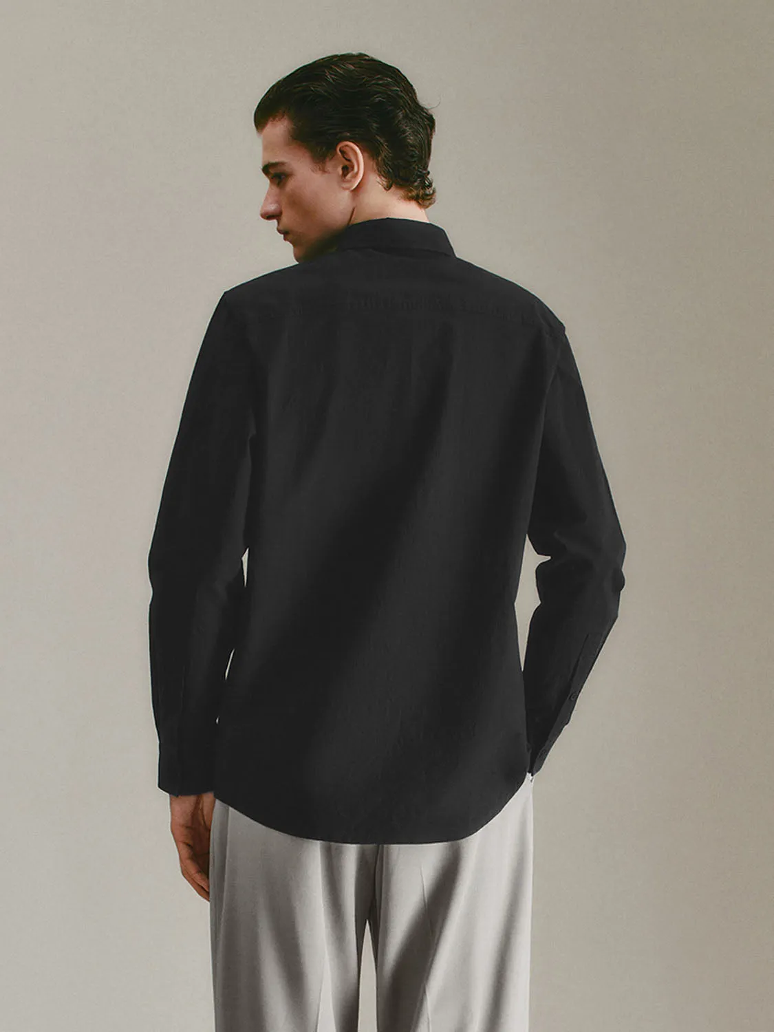 Regular Long Sleeve Shirts sold by Urban Revivo product image thumbnail 2