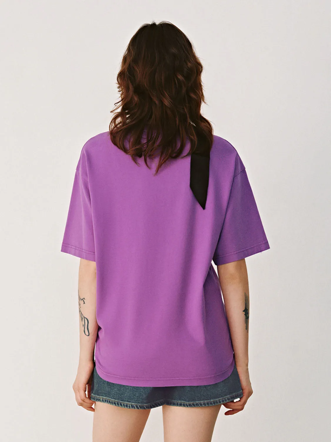 Printed Loose T-Shirts sold by Urban Revivo product image thumbnail 3