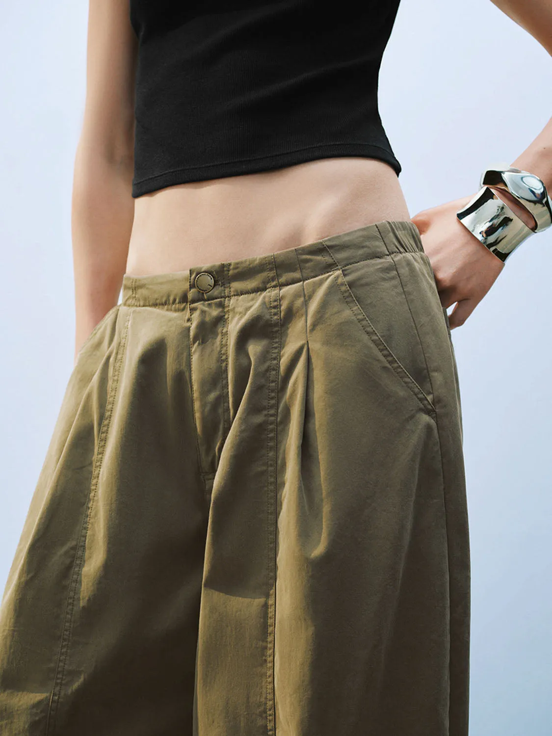 Oversized Carrot Fit Pants sold by Urban Revivo product image thumbnail 3