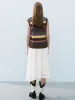Multicolor Knitted Sleeveless Cardigans sold by Urban Revivo