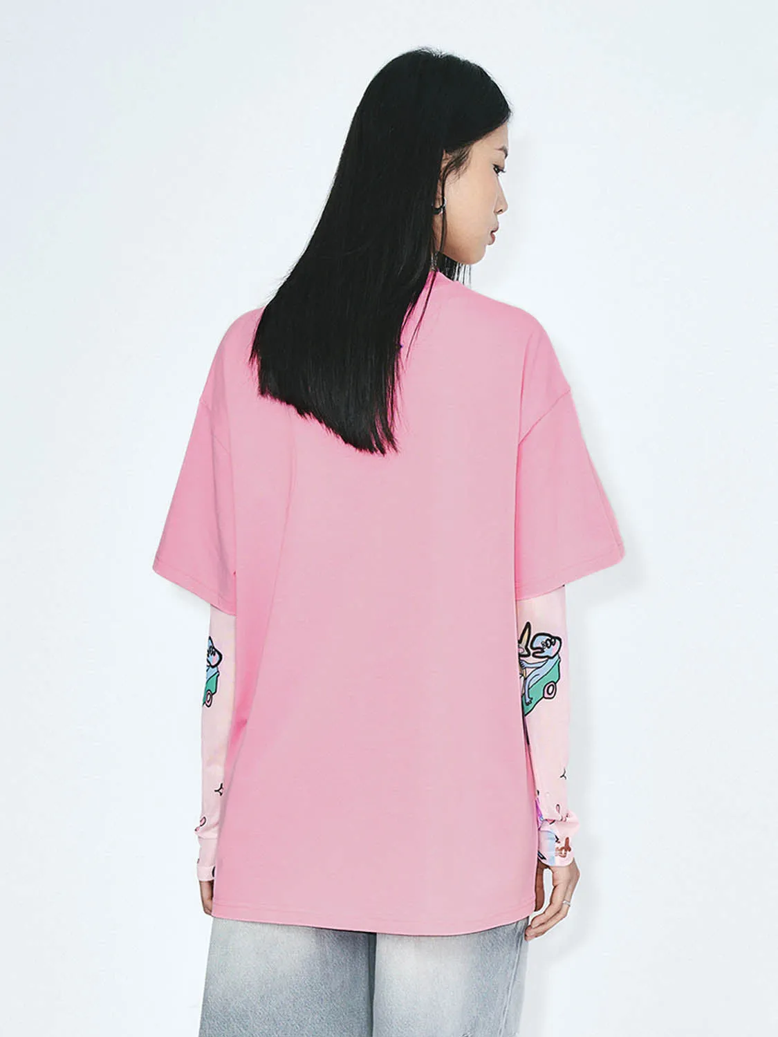 Loose Printed T-Shirts sold by Urban Revivo product image thumbnail 2