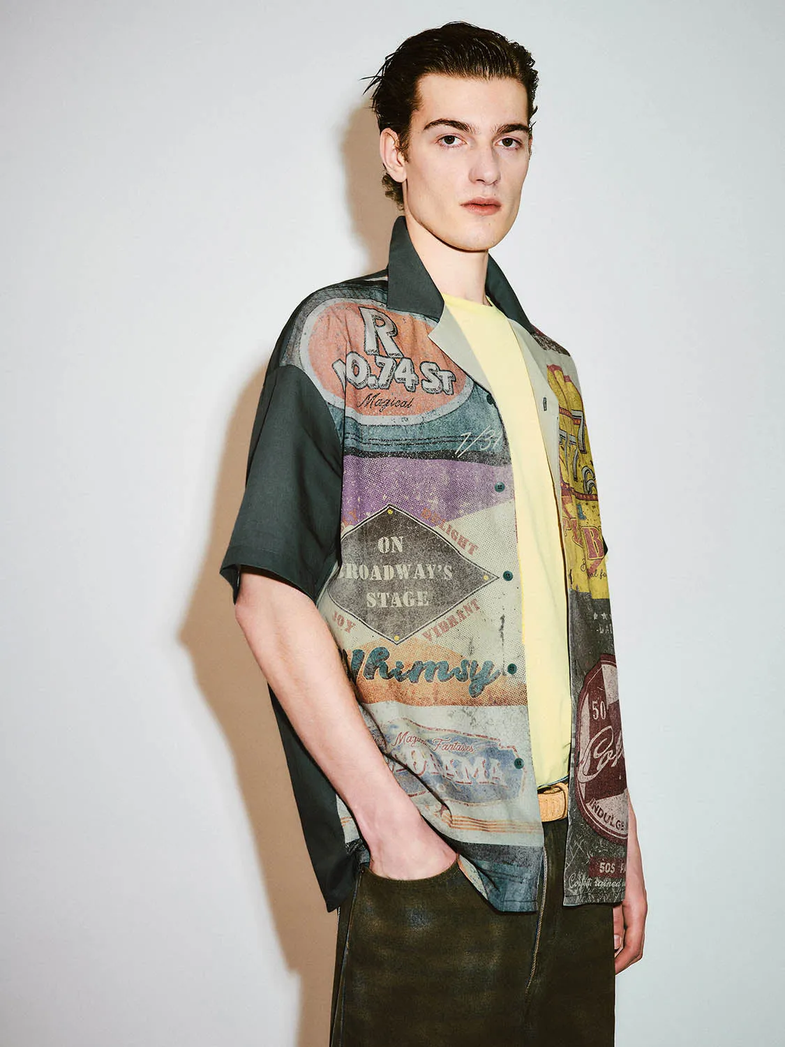 Loose Printed Shirts sold by Urban Revivo product image thumbnail 2