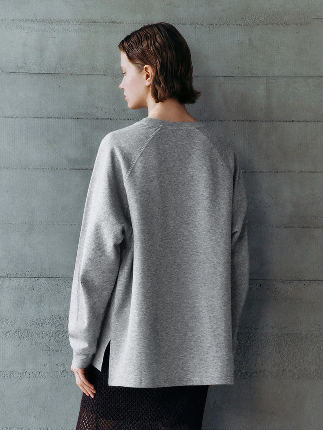 Loose Long Sleeve T-Shirts sold by Urban Revivo product image thumbnail 2