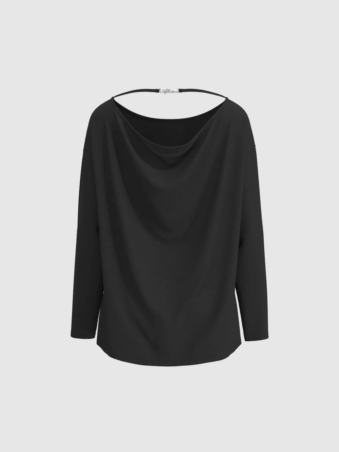 Loose Long Sleeve T-Shirts sold by Urban Revivo product image thumbnail 2