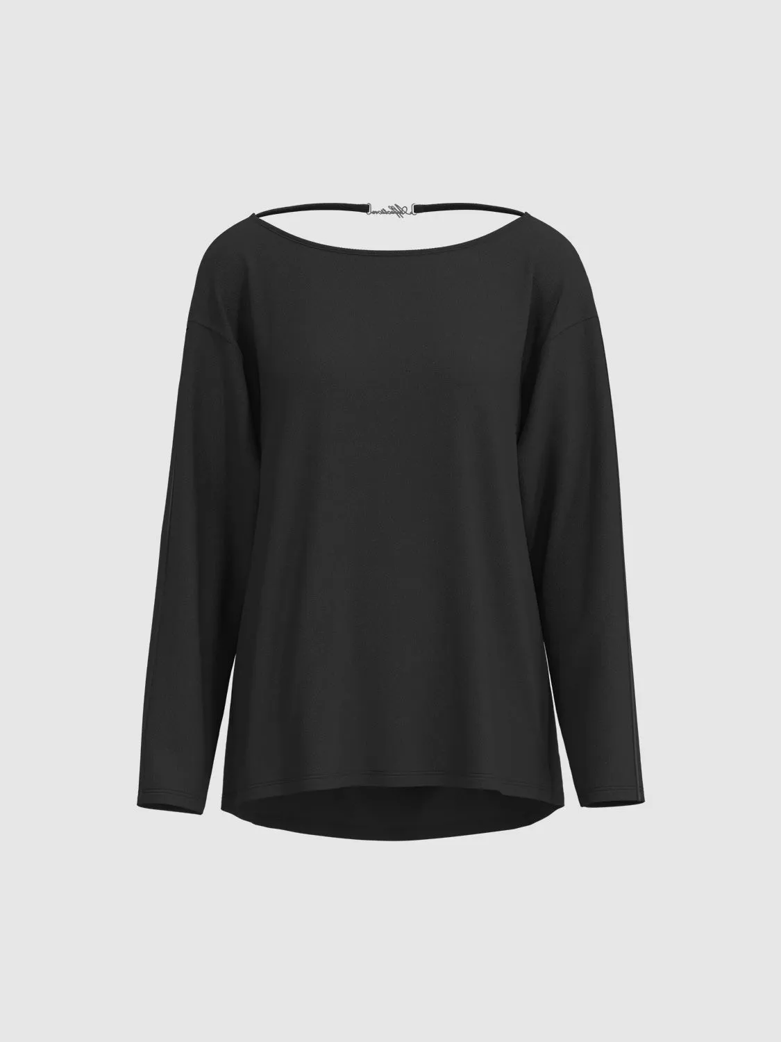 Loose Long Sleeve T-Shirts sold by Urban Revivo product image thumbnail 3
