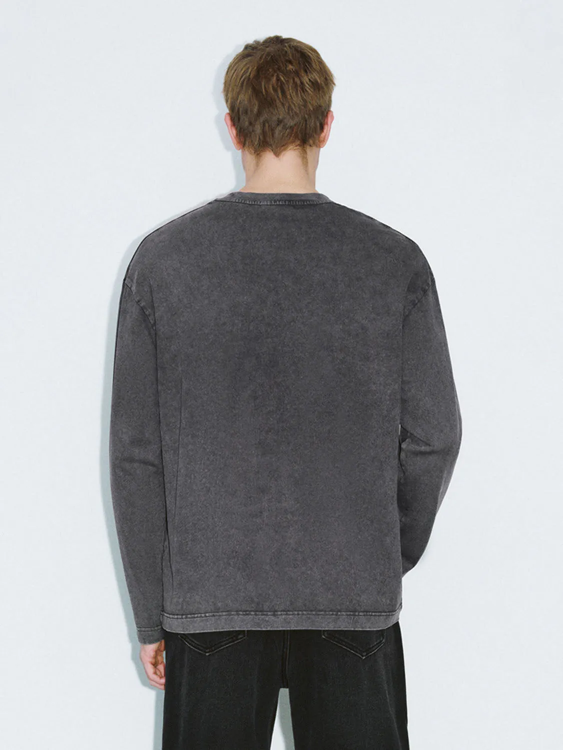 Long Sleeve T-Shirts sold by Urban Revivo product image thumbnail 2