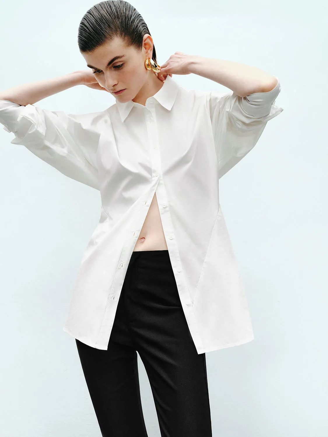 Long Sleeve Shirts sold by Urban Revivo product image thumbnail 2