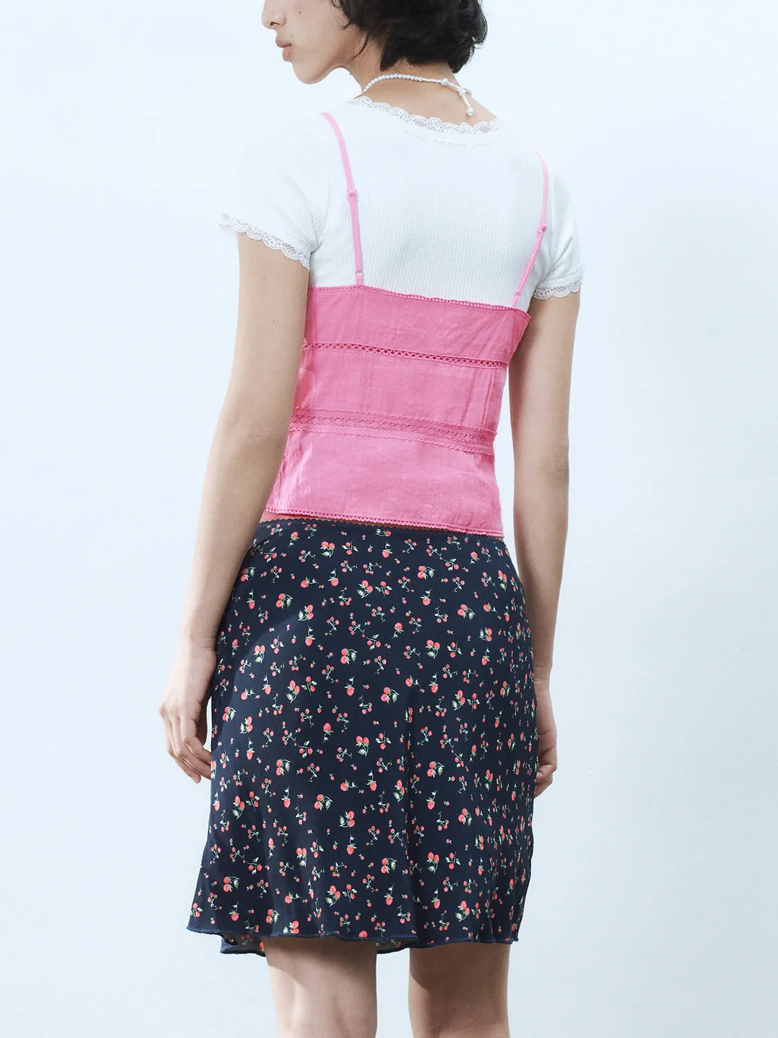 Lace Up Cami Tops sold by Urban Revivo product image thumbnail 3