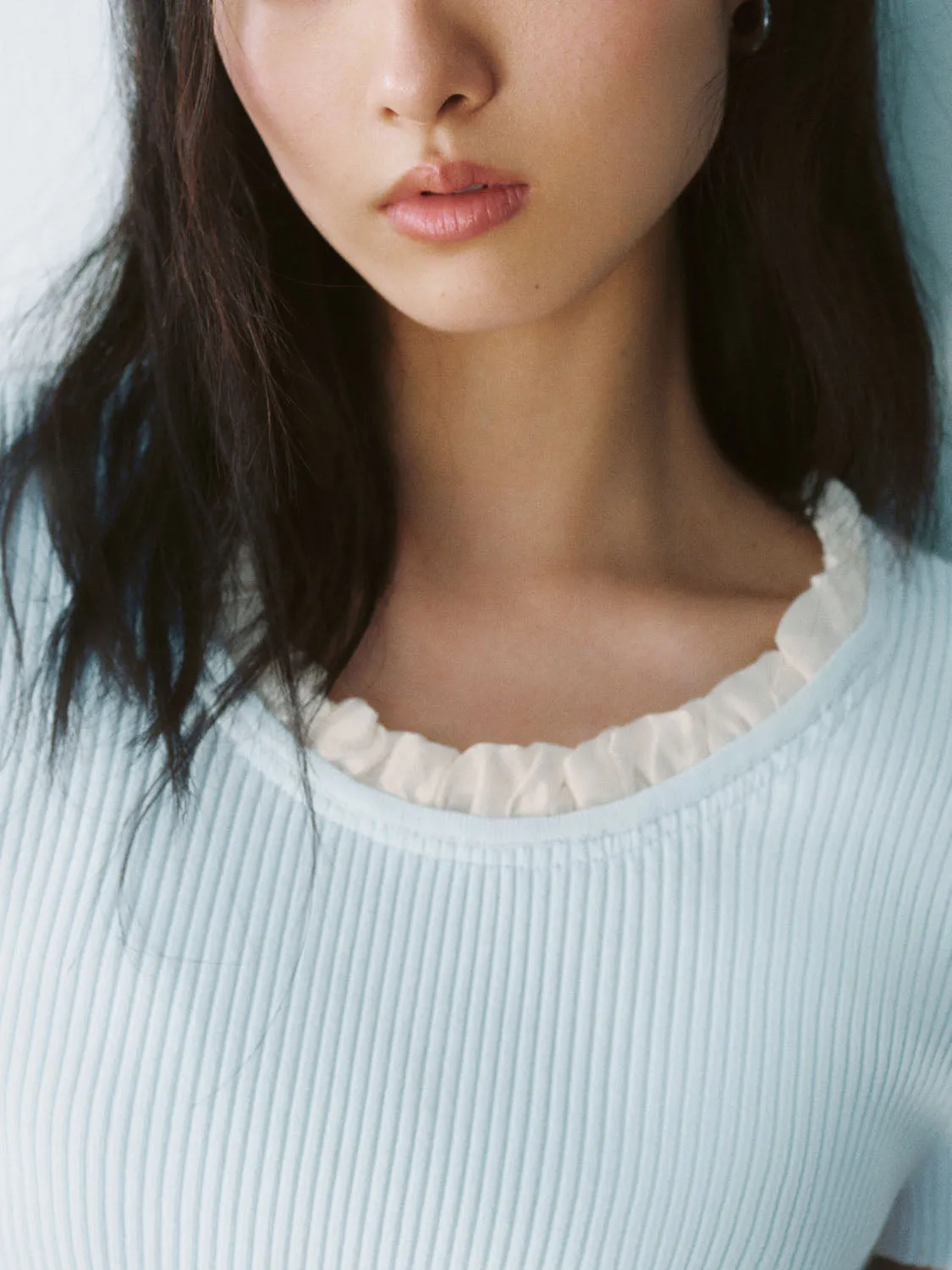 Knitted Short Sleeve T-Shirts sold by Urban Revivo product image thumbnail 3