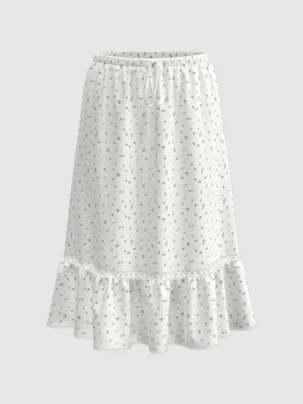 Floral A-Line Skirts made by Urban Revivo