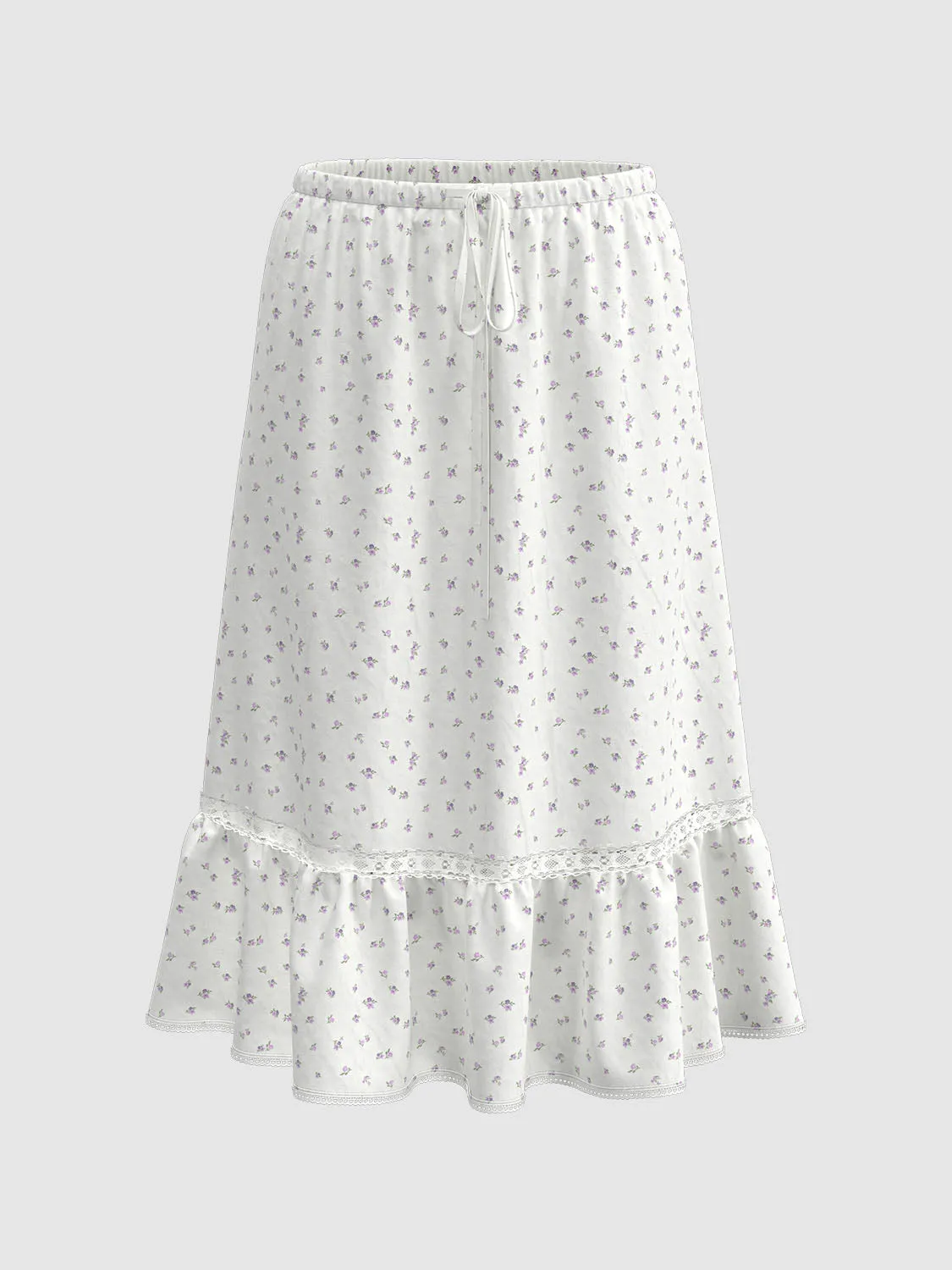 Floral A-Line Skirts sold by Urban Revivo