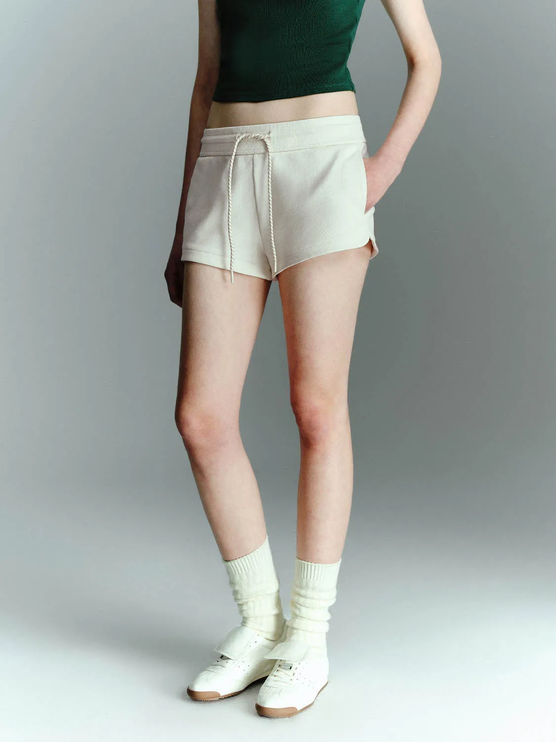 Drawstring Shorts sold by Urban Revivo product image thumbnail 3