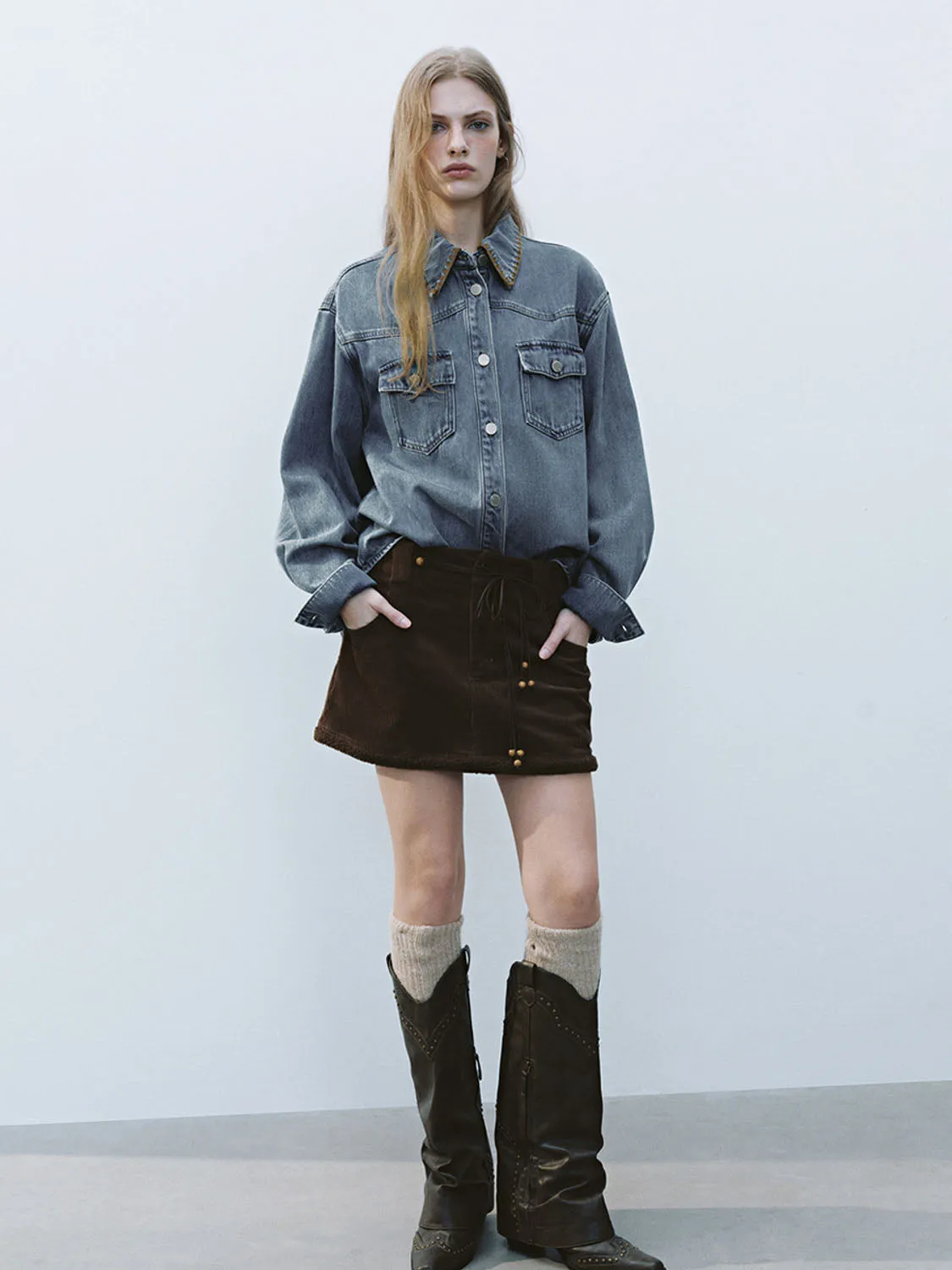 Denim Shirts sold by Urban Revivo product image thumbnail 5