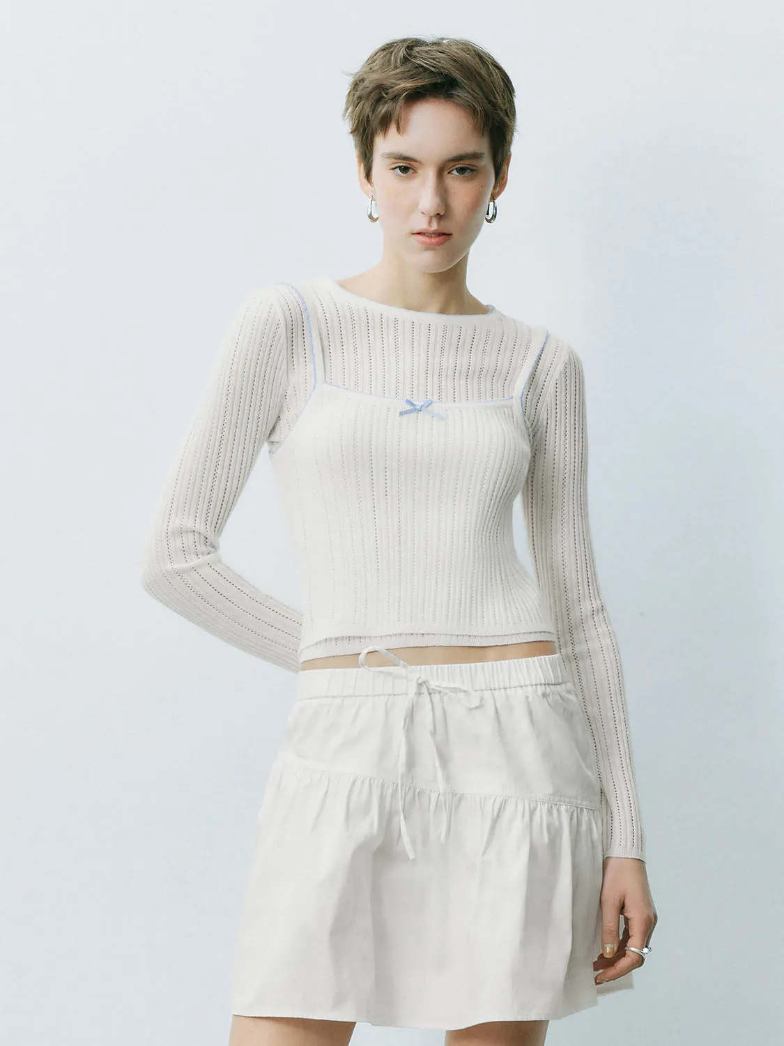 2 In 1 Knitted T-Shirts sold by Urban Revivo