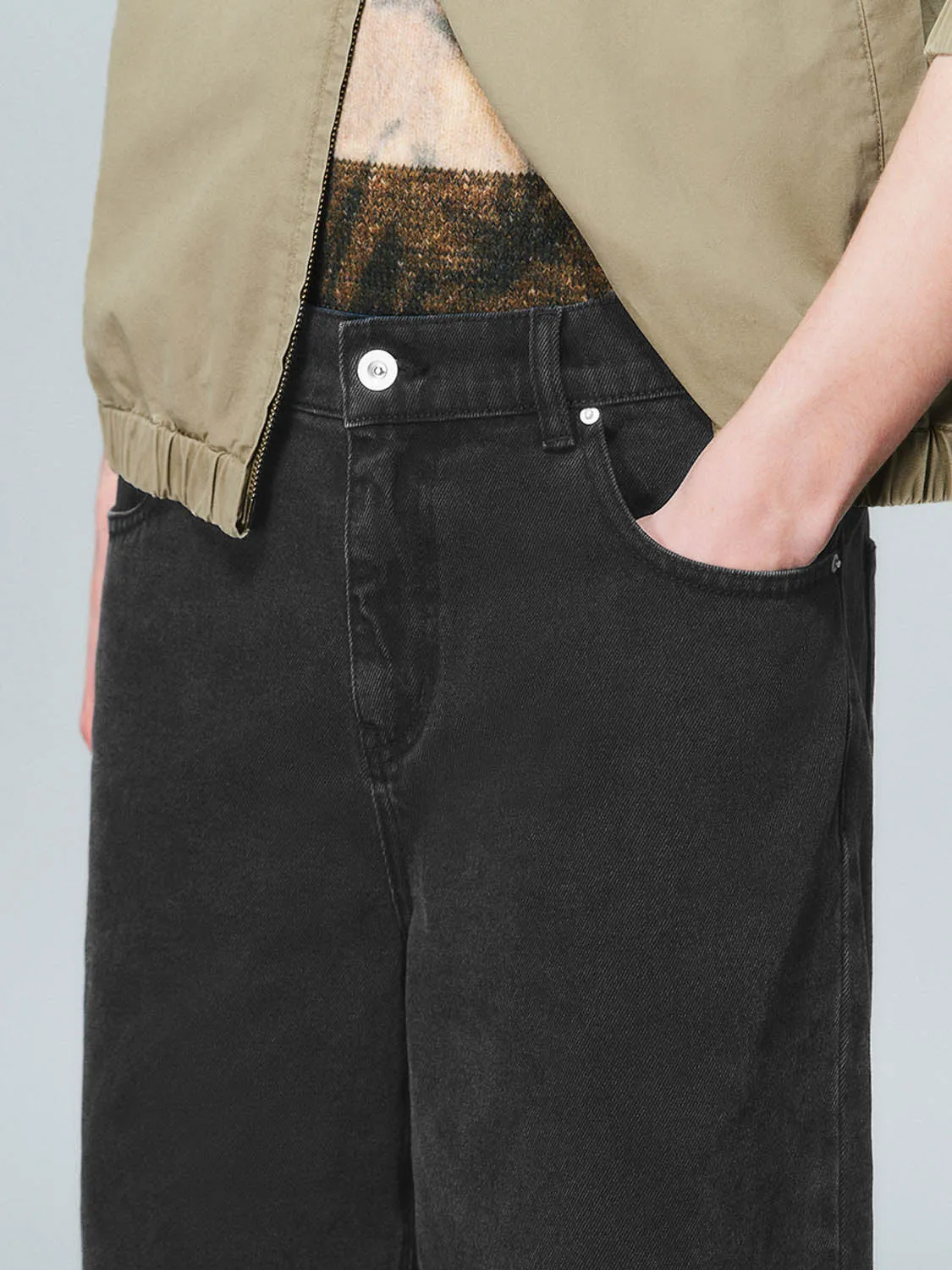 Denim Shorts sold by Urban Revivo product image thumbnail 4