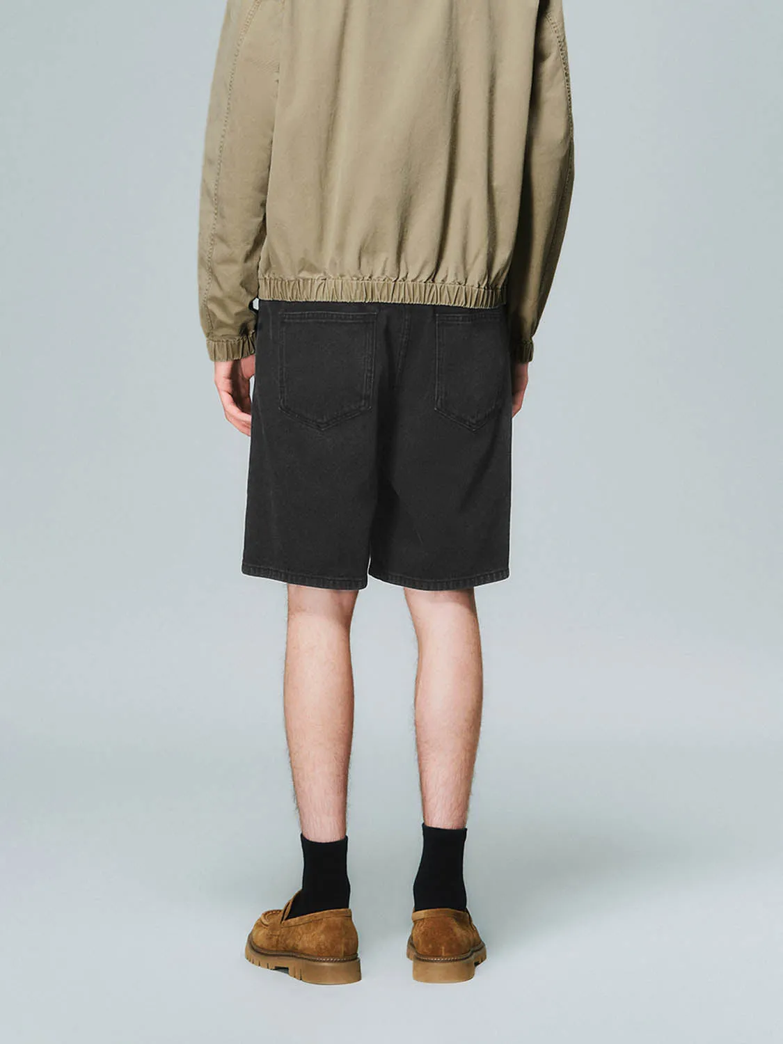 Denim Shorts sold by Urban Revivo product image thumbnail 3