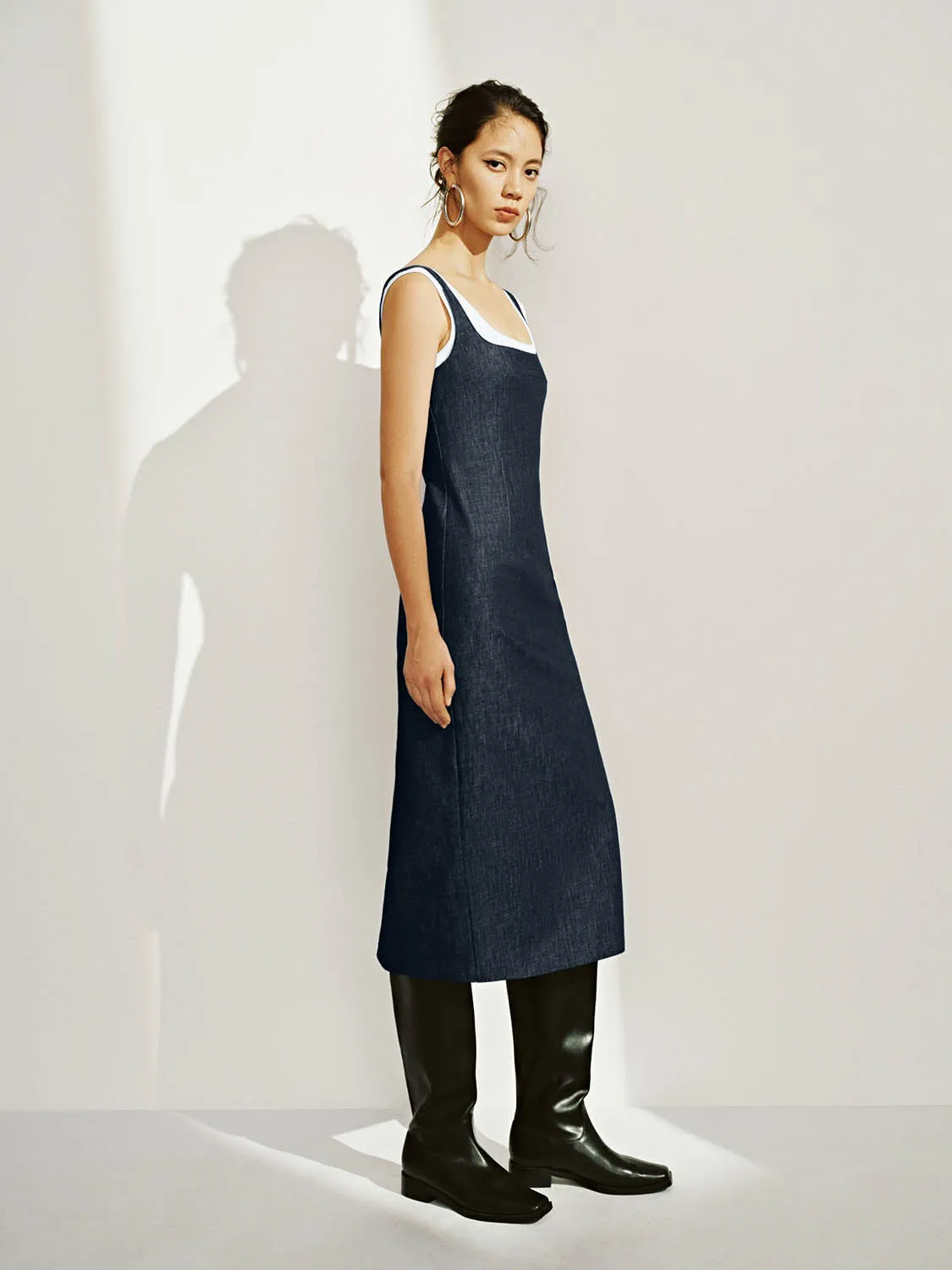 Skinny Denim Dresses sold by Urban Revivo product image thumbnail 3