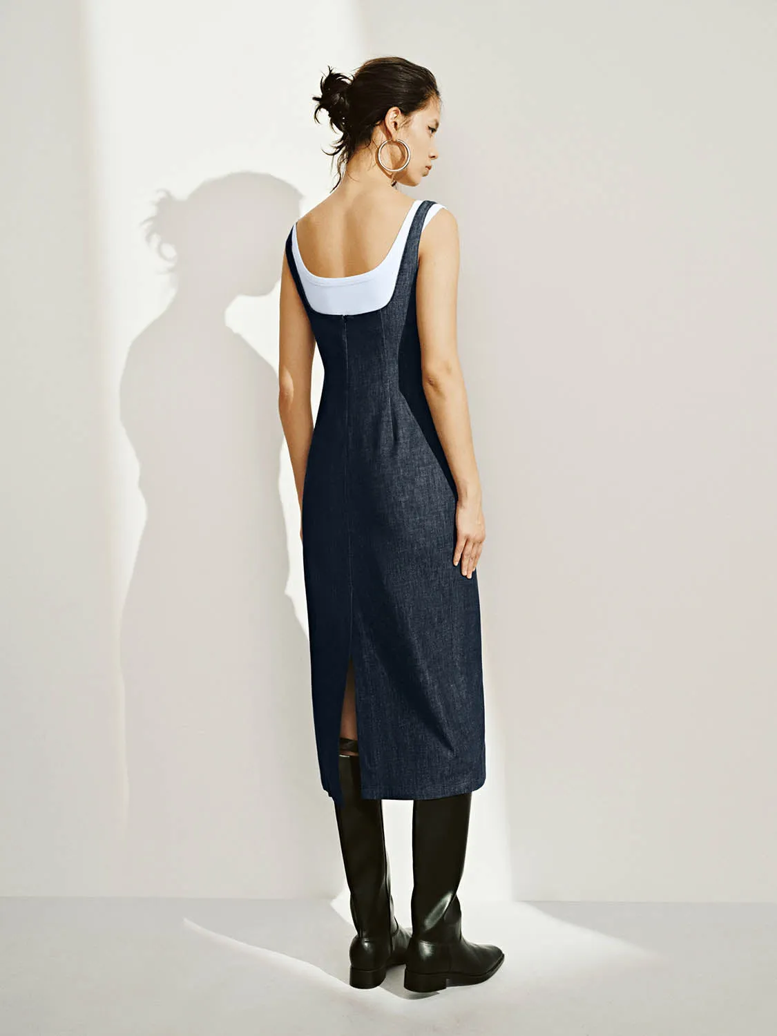 Skinny Denim Dresses sold by Urban Revivo product image thumbnail 4