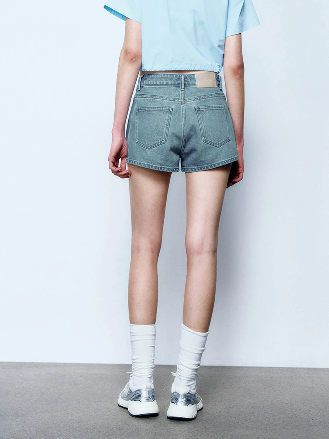 Urban Denim Shorts sold by Urban Revivo product image thumbnail 3