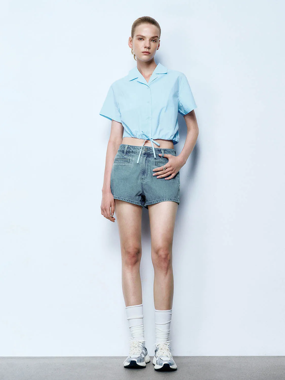 Urban Denim Shorts sold by Urban Revivo product image thumbnail 5