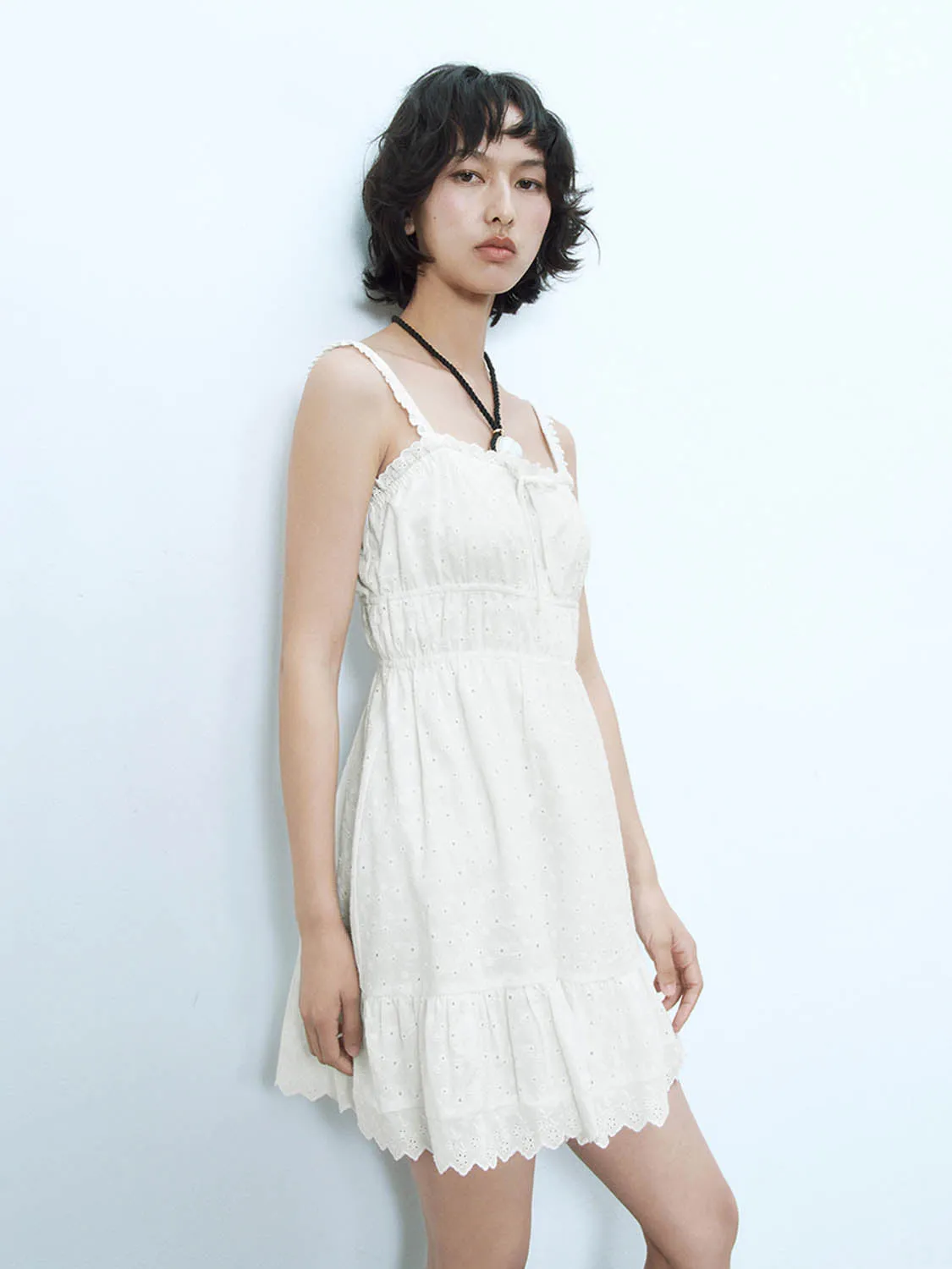 Shirred A-Line Dresses sold by Urban Revivo product image thumbnail 5