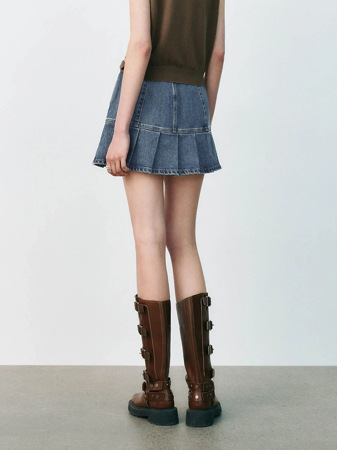 Denim Mini Skirts sold by Urban Revivo product image thumbnail 3