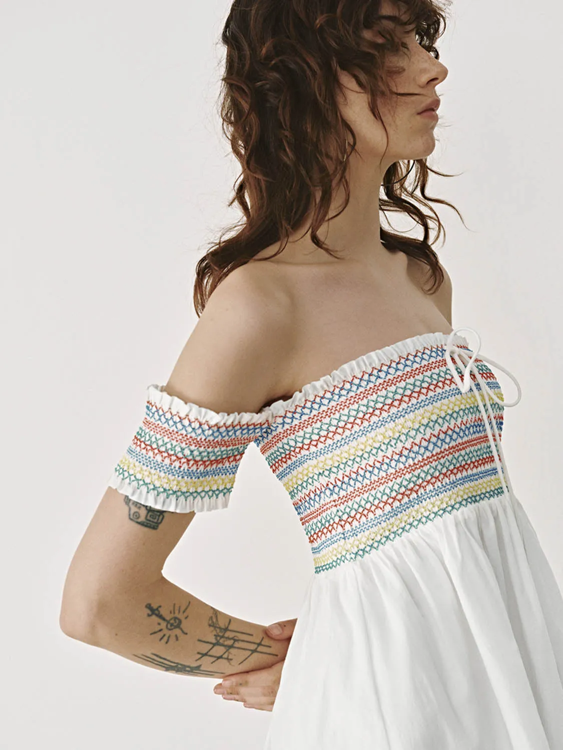 Off Shoulder A-Line Dresses sold by Urban Revivo product image thumbnail 3