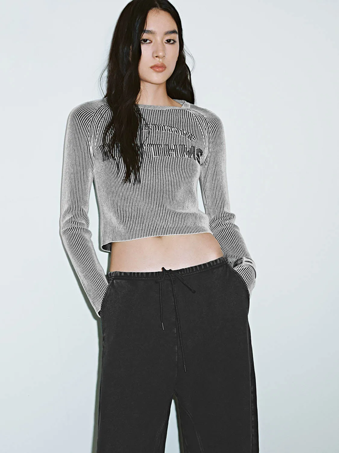 Cropped Knitted T-Shirts sold by Urban Revivo