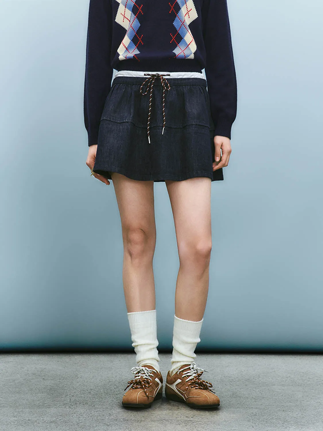 Denim Mini Skirts sold by Urban Revivo product image thumbnail 3