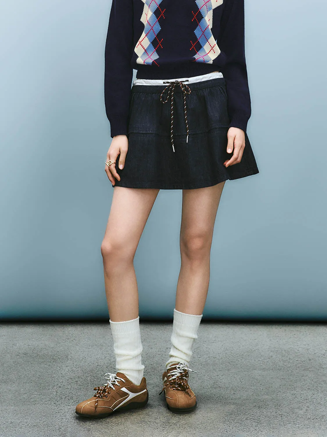 Denim Mini Skirts sold by Urban Revivo product image thumbnail 2